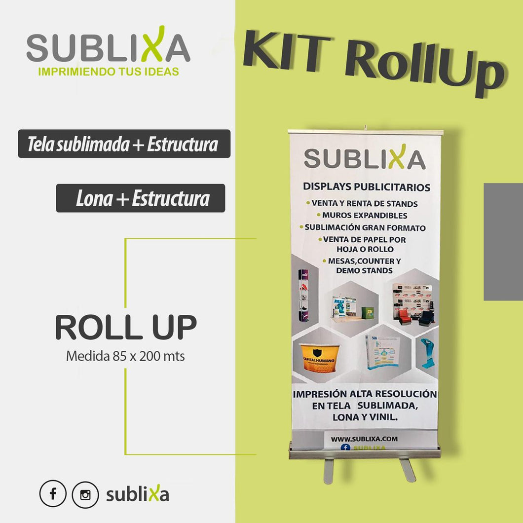 TUBO PARA ROLL UP